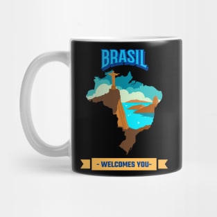 Brasil welcomes you Mug